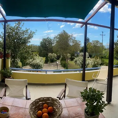 Pond And Pines, By House By The Sea! Apartment Epanomi