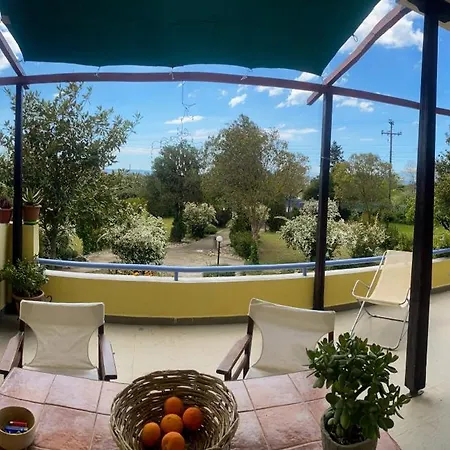 Pond And Pines, By House By The Sea! Apartment Epanomi